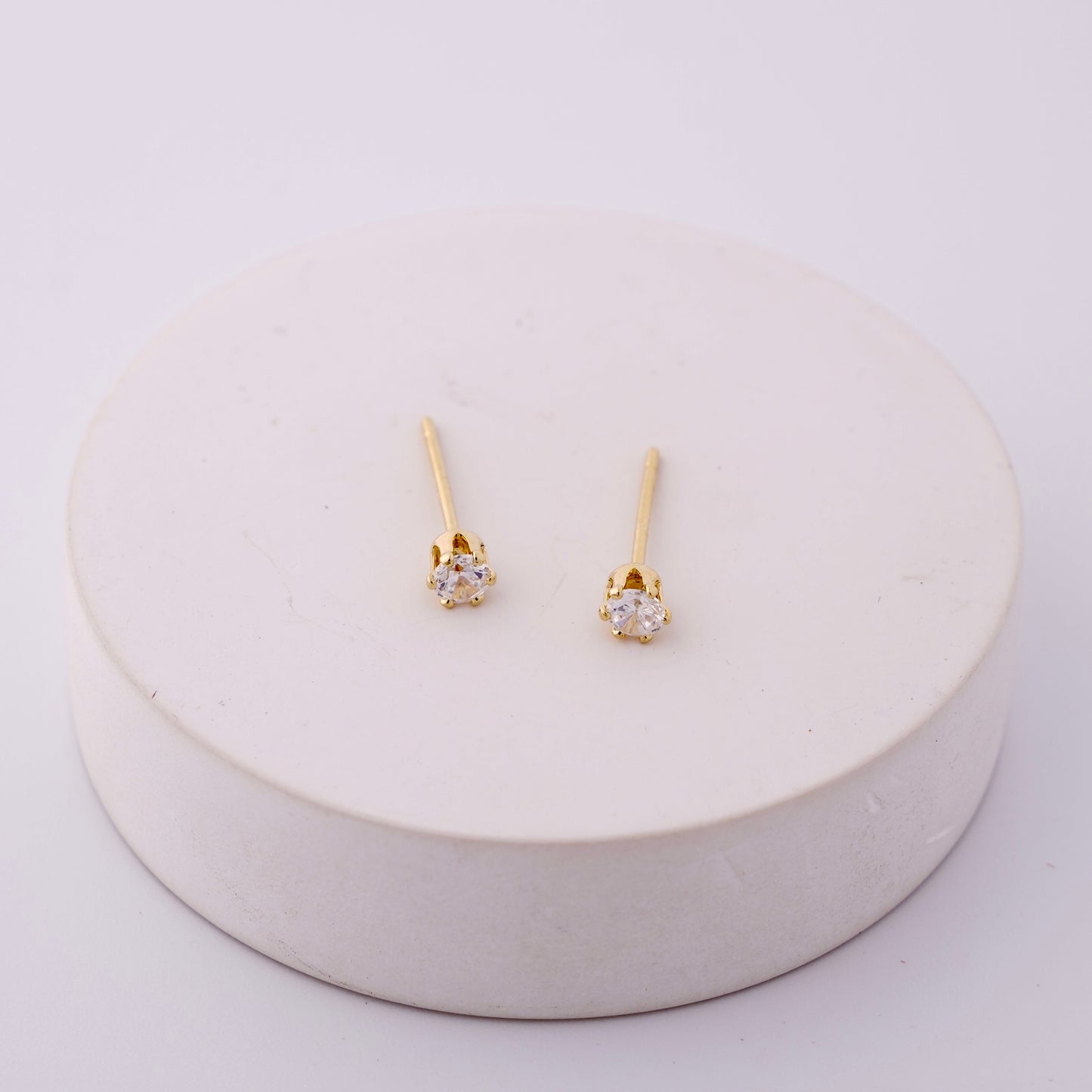 Crystal & Stone Trio Earring Set