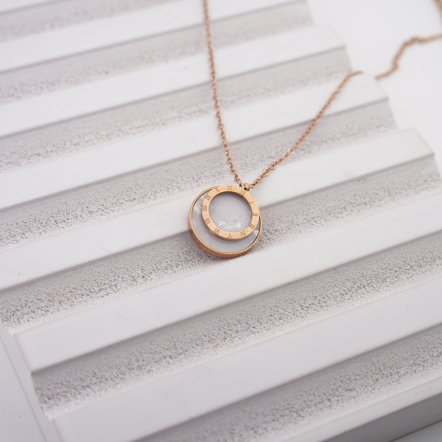 Halo ring Numeric Pendant