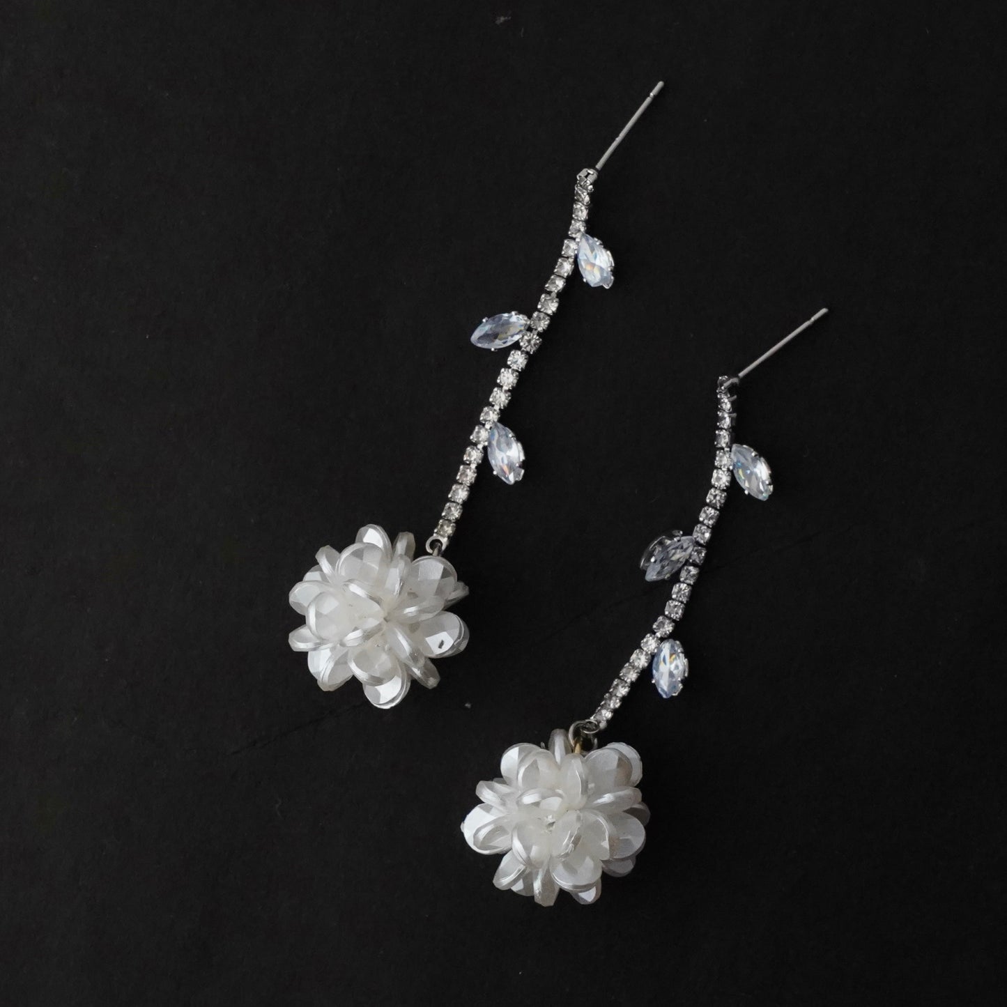 Floral Garland Dangle Earrings